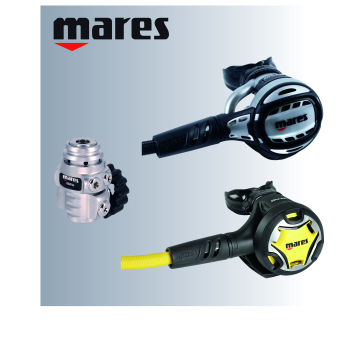 Mares Atlas 62x 1+2 Stufe incl Dual Octopus