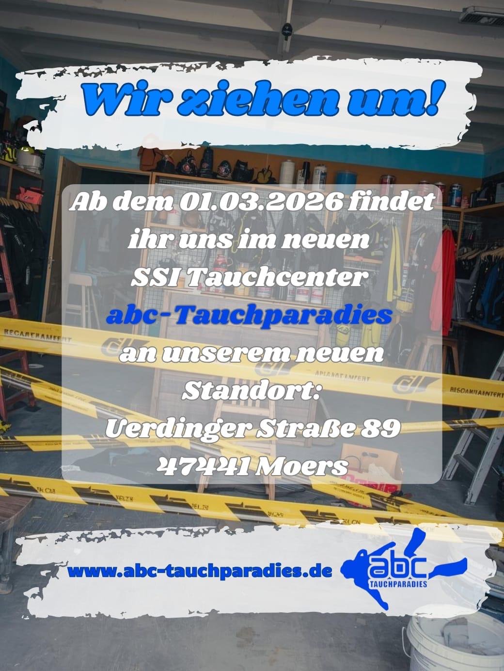 ABC-Tauchparadies zieht um